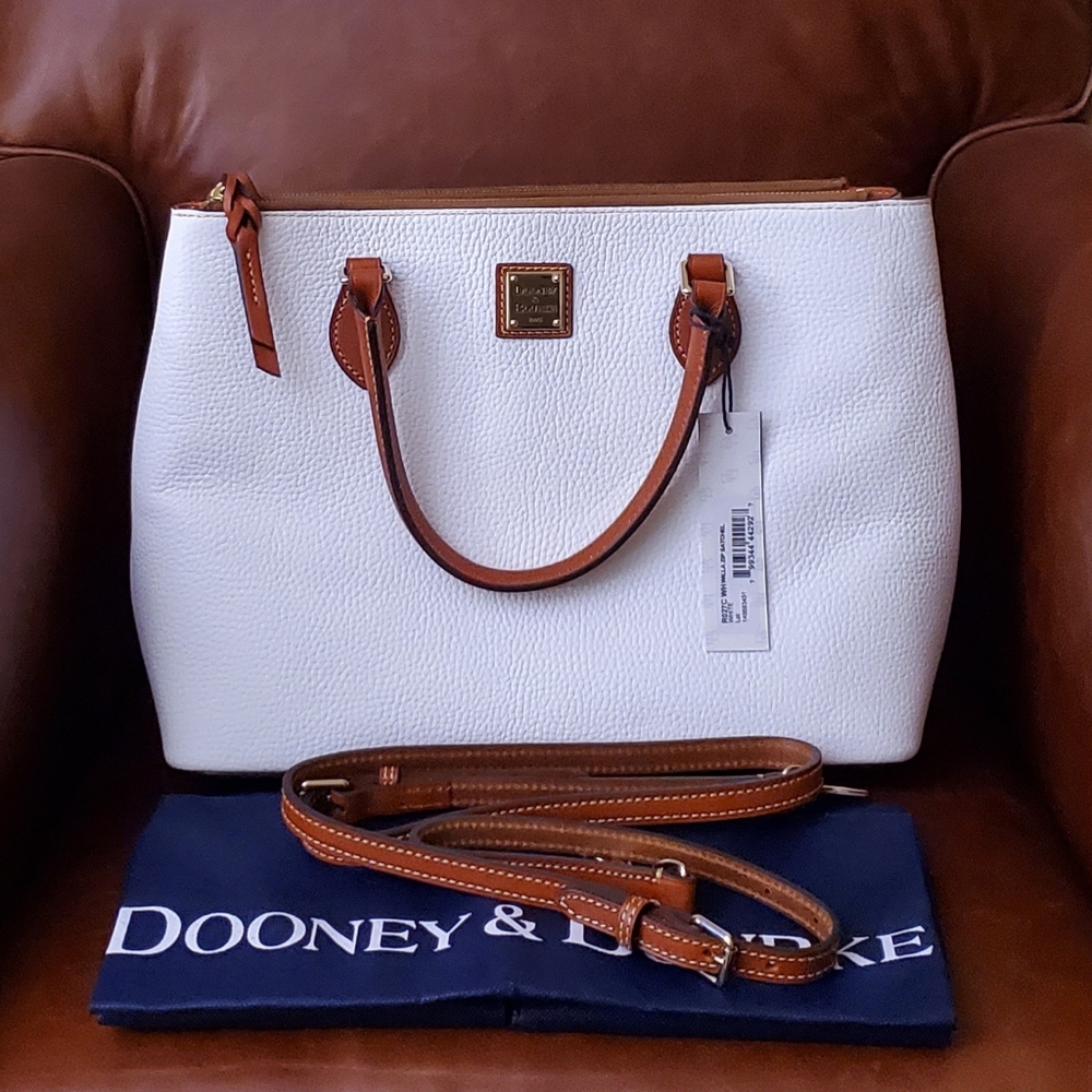 Dooney & Bourke Willa Saffiano Leather Satchel